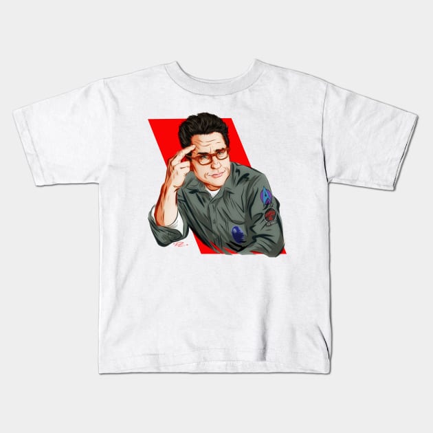 J.J. Abrams - An illustration by Paul Cemmick Kids T-Shirt by PLAYDIGITAL2020